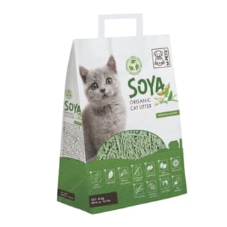 M-PETS Soya Clumping Green Tea Scented Cat Litter - 6kg/ 15L