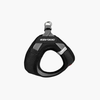 EzyDog Formfit Mesh Harness - Extra Large, Black