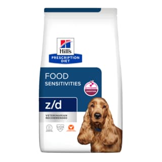 Hill's Prescription Diet z/d Food Sensitivities Dry Dog Food - 7.98kg