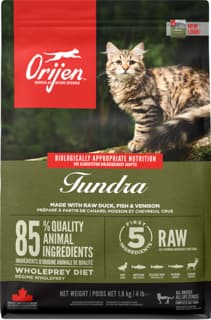 Orijen Tundra Dry Cat Food - 1.8kg