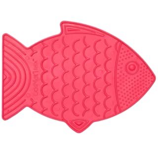 LickiMat Cat Felix Feeder - Pink