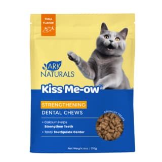 Ark Naturals Kiss Me-Ow Strengthening Dental Tuna Cat Treats - 170g