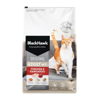Black Hawk Original Adult Chicken & Kangaroo Dry Cat Food - 8kg