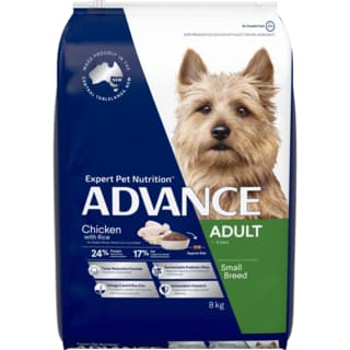 ADVANCE Adult Small Breed Chicken & Rice Dry Dog Food - 8kg