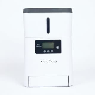 Aclium Air Tight Automatic Cat and Dog Feeder - White