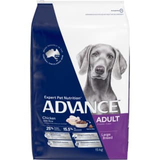 ADVANCE Adult Large Breed Chicken & Rice Dry Dog Food - 15kg