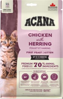 ACANA First Feast Kitten Dry Cat Food - 3.6kg (2 x 1.8kg Bags )