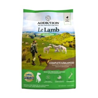 Addiction Grain-Free Le Lamb Dry Dog Food - 30kg (2 x 15kg Bags)