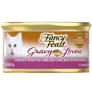 Fancy Feast Gravy Lovers Chicken Feast in Grilled Chicken Gravy Wet Cat Food - 85g