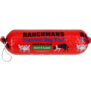 Ranchmans Beef & Lamb Dog Roll Wet Food - 2kg x 4