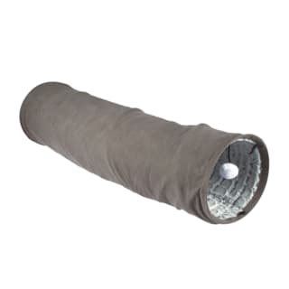 M-PETS Snake Suede Cat Tunnel - Grey