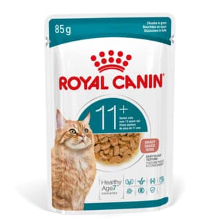Royal Canin Ageing 11+ in Gravy Senior Wet Cat Food - 85g x 12 (pack)