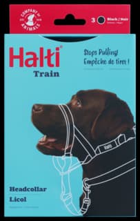 Halti Dog Head Collar Black - Size 3