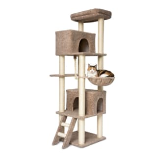 Pup & Purr Kitty Kingdom Cat Climb and Scratch Tower - Extra Large