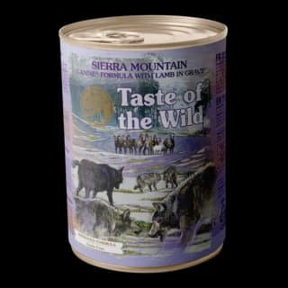 Taste of the Wild Sierra Mountain with Lamb in Gravy Wet Dog Food - 390g