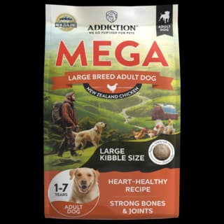 Addiction MEGA Adult Large Breed Chicken Dry Dog Food - 20kg