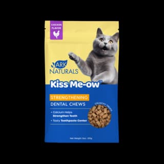 Ark Naturals Kiss Me-Ow Strengthening Dental Chicken Cat Treats - 85g