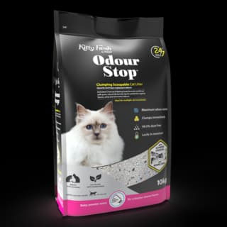 Kitty Fresh Odour Stop Clumping Cat Litter - 10kg
