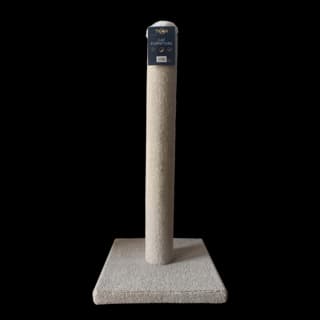 Tigga Carpet Cat Scratch Pole - Cream, Large