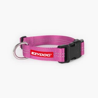 EzyDog Essential Adjustable Collar - Small, Pink