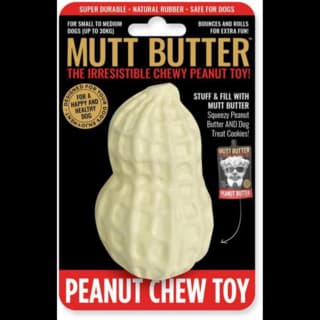 Mutt Butter Peanut Dog Chew Toy - Up to 30kg