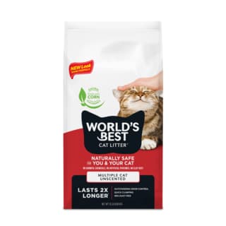 World's Best Cat Litter Multiple Cat Clumping Formula - 6.35 kg