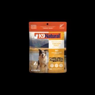 K9 Natural Chicken Feast Freeze Dried Dog Food Topper - 100g