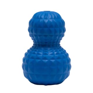 Pup & Purr Snack Stacker Stuffable Tough Dog Toy - Blue