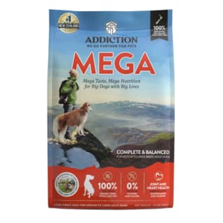 Addiction MEGA Adult Large Breed Grain-Free Multi Protein Dry Dog Food - 9kg