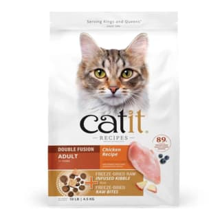 Catit Recipes Double Fusion Adult Chicken Dry Cat Food - 4.5kg