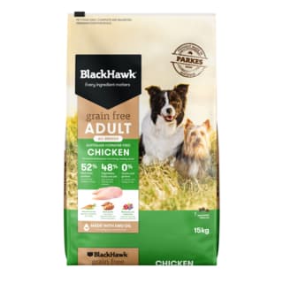 Black Hawk Grain Free Adult Chicken Dry Dog Food - 2.5kg