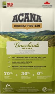 ACANA Highest Protein Grasslands Dry Dog Food - 11.4kg