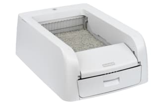PetSafe ScoopFree Clumping Self-Cleaning Cat Litter Tray - White