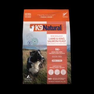 K9 Natural Lamb & King Salmon Feast Freeze Dried Dog Food - 1.8kg
