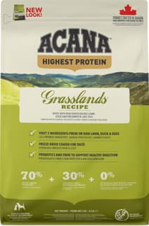 ACANA Highest Protein Grasslands Dry Dog Food - 2kg