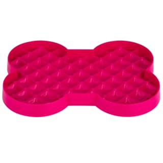 LickiMat Dog Slodog Feeder - Small, Pink