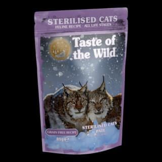 Taste of the Wild Indoor & Sterilised Chicken Pate Wet Cat Food - 85g