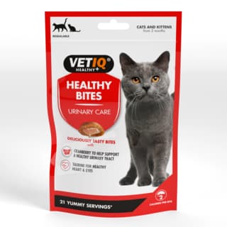 VetIQ Healthy Bites Urinary Care Cat Treats - 65g