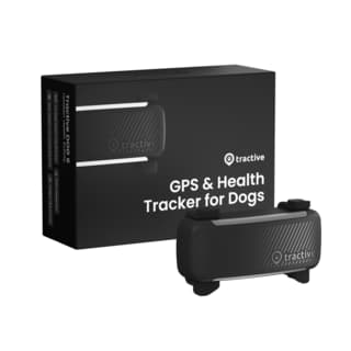 Tractive Dog 6 GPS and Health Tracker - Black