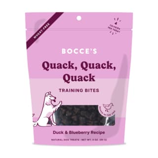 Bocce's Quack Quack Quack Training Bites Dog Treats - 85g
