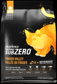 Nutrience SubZero Fraser Valley Dry Cat Food - 4.5kg