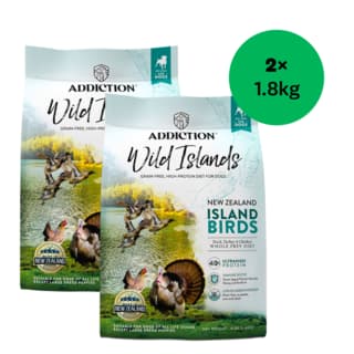 Addiction Wild Islands Island Birds Duck Turkey & Chicken Dry Dog Food - 3.6kg (2 x 1.8kg Bags)