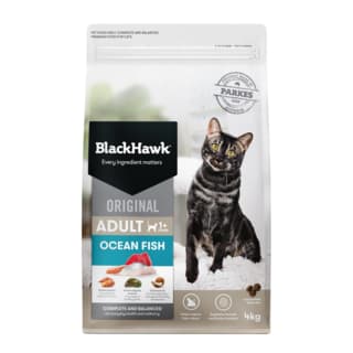 Black Hawk Original Adult Ocean Fish Dry Cat Food - 4kg