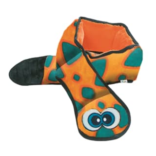 Outward Hound Durablez Snake Dog Toy - Orange/Blue