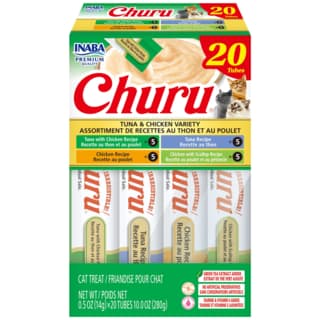 Inaba Churu Tuna & Chicken Varieties Box Cat Treats - 20 Pack