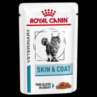 Royal Canin Vet Skin and Coat Wet Cat Food Pack - 85g x 24