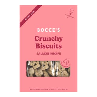 Bocce's Crunchy Biscuits Salmon Dog Treats - 395g