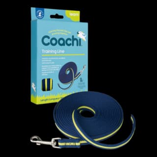 Coachi Dog Training Line - 5m Navy & Lime