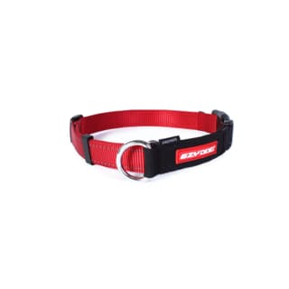 EzyDog Checkmate Dog Collar - Red, Small