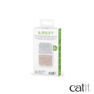 Catit Airsift Cat Litter Box Replacement Odour Reducing Pads - 2 Pack